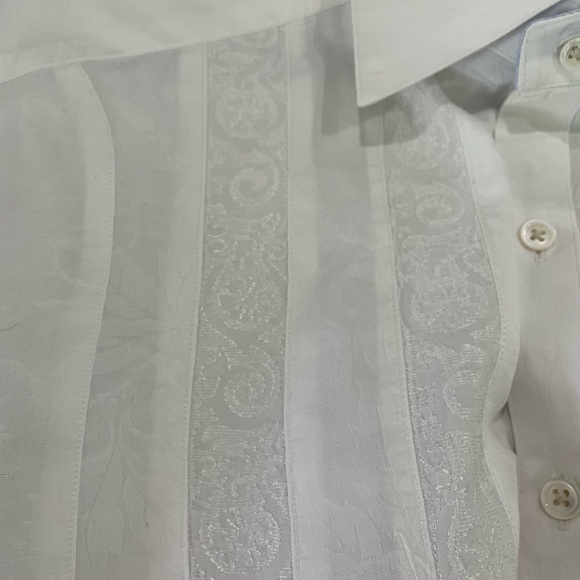 Robert Graham Men’s White Long Sleeved Shirt - Picture 7 of 8